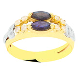 Anel de formatura em ouro 18k - Brenda